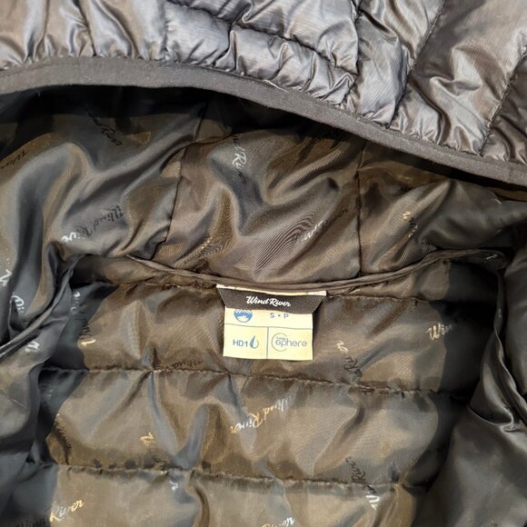 WindRiver Black Mid-Length Puffer Jacket – Size Small - Picture 4 of 4